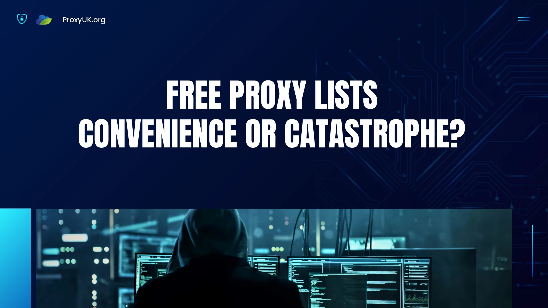 Free Proxy Lists: Convenience or Catastrophe?